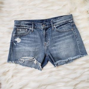GAP distressed shorts